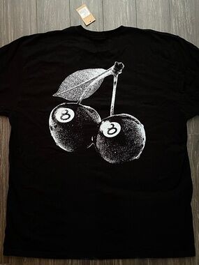 Stussy Cherries T-Shirt Black XL
